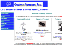 Tablet Screenshot of csensors.com